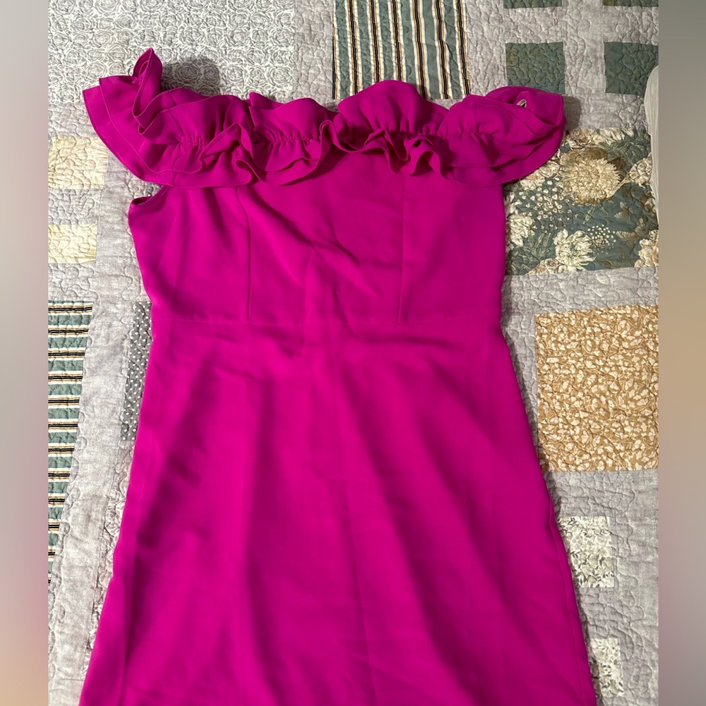 Hot pink Dress